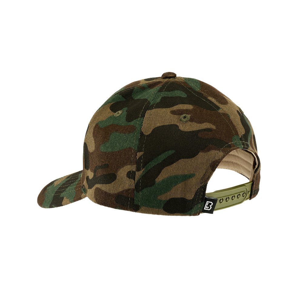 Brandit - Basecap Casquette - Vert/Multicolore